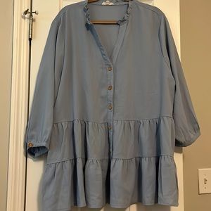 Chic Soul buttoned blouse size 1x